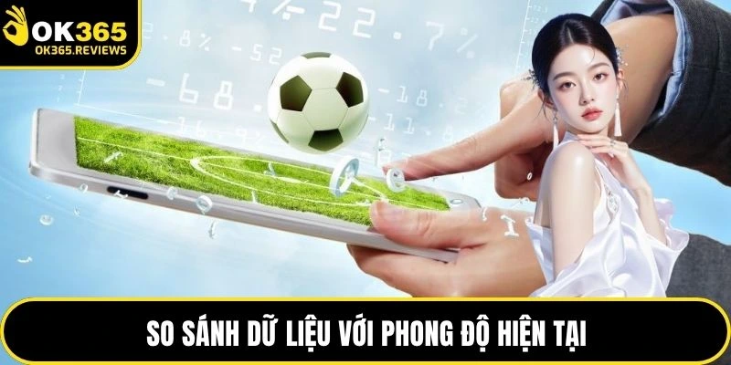 So sánh dữ liệu với phong độ hiện tại